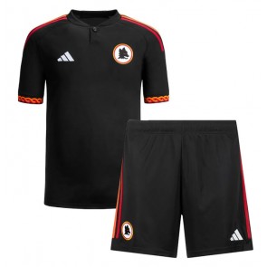 AS Roma Replica Third Stadium Kit for Kids 2023-24 Short Sleeve (+ pants)